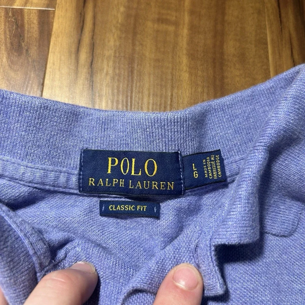 Polo Ralph Lauren Mesh Polo Shirt Mens Large Classic Fit Short Sleeve Rugby NWT
